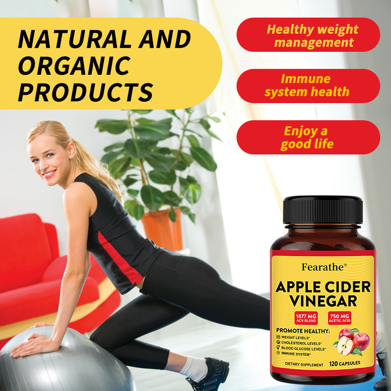 Fearathe Organic Apple Cider V - đánh giá và giá Apple Cider Vinegar Pill