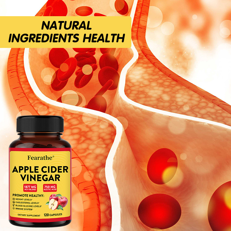 Fearathe Organic Apple Cider V - đánh giá và giá Apple Cider Vinegar Pill
