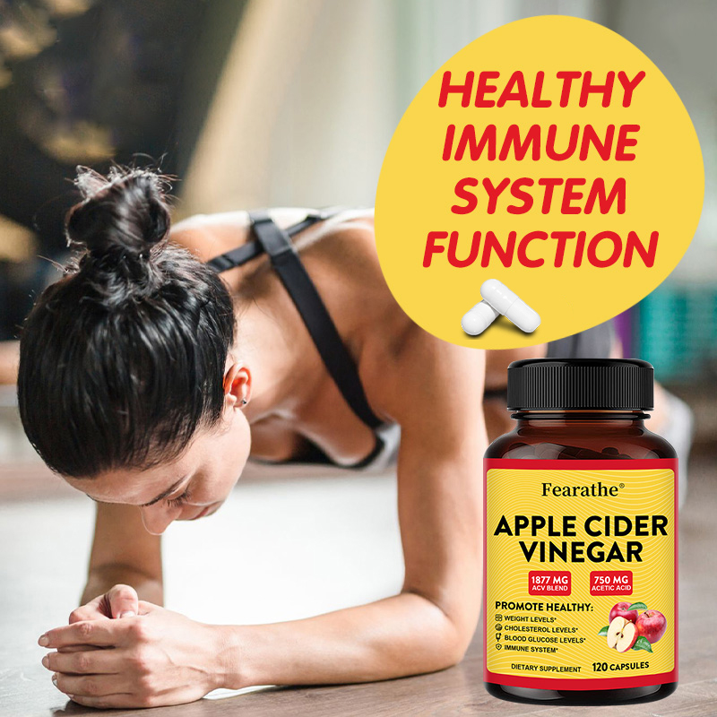 Fearathe Organic Apple Cider V - đánh giá và giá Apple Cider Vinegar Pill