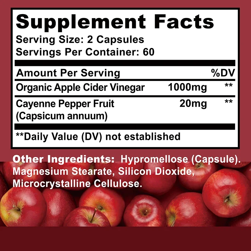 Apple Cider Vinegar - Healthy  - đánh giá và giá Apple Cider Vinegar Pill