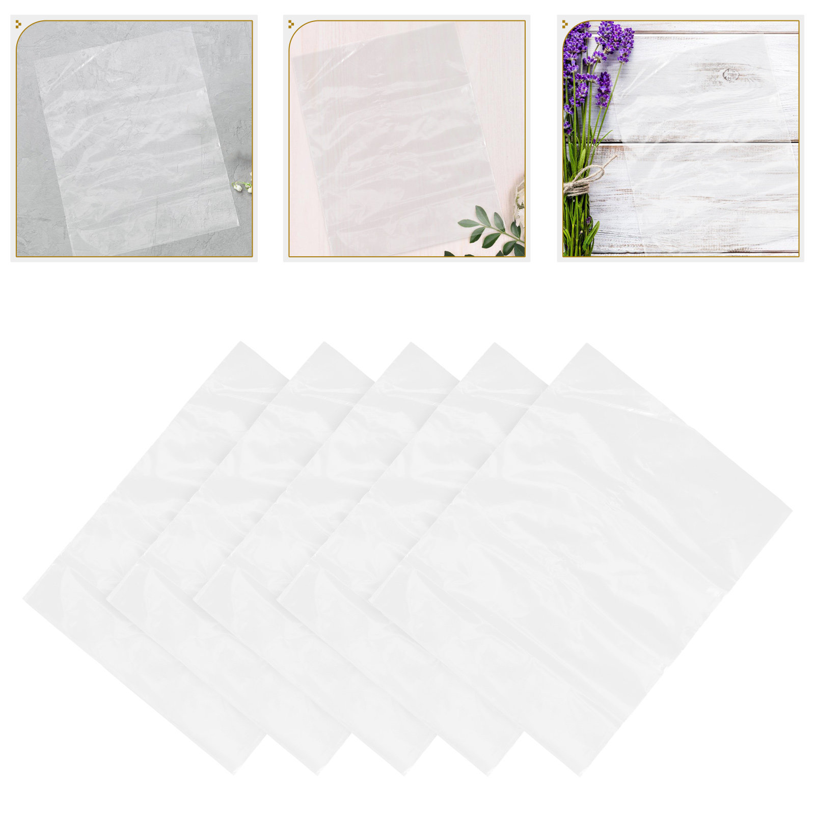 50pcs Flower Bags Plastic Fres - đánh giá và giá Nutrition & Fitness Hub