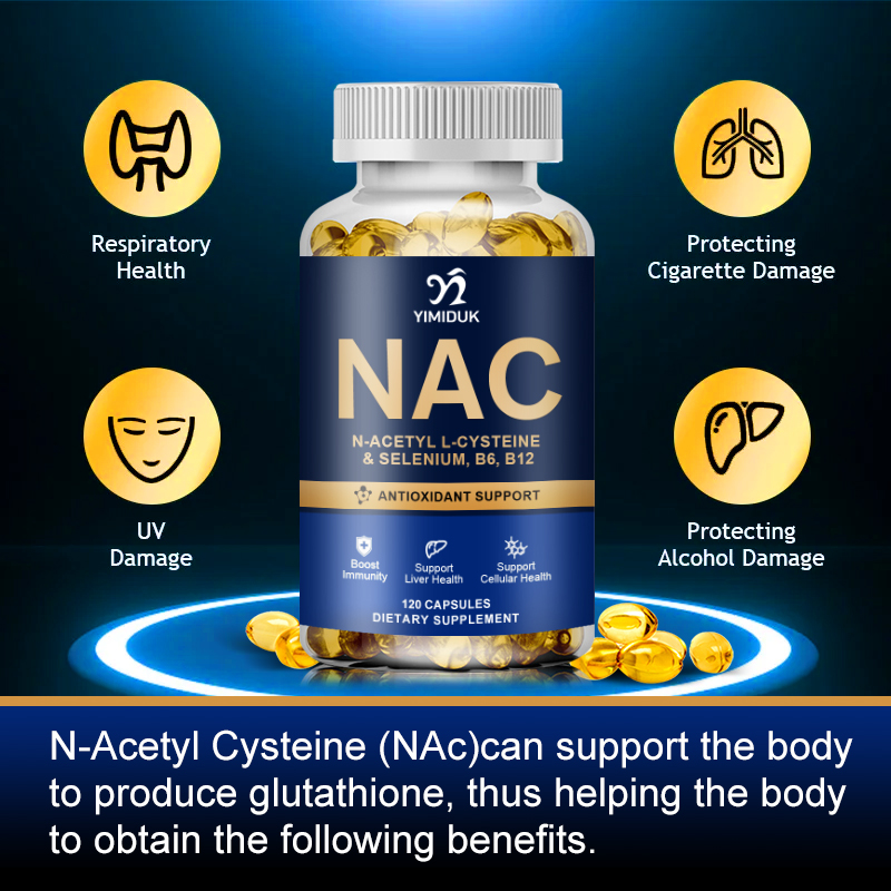 NAC Glutathione Capsules N-Ace - đánh giá và giá Nac N Acetyl Cysteine