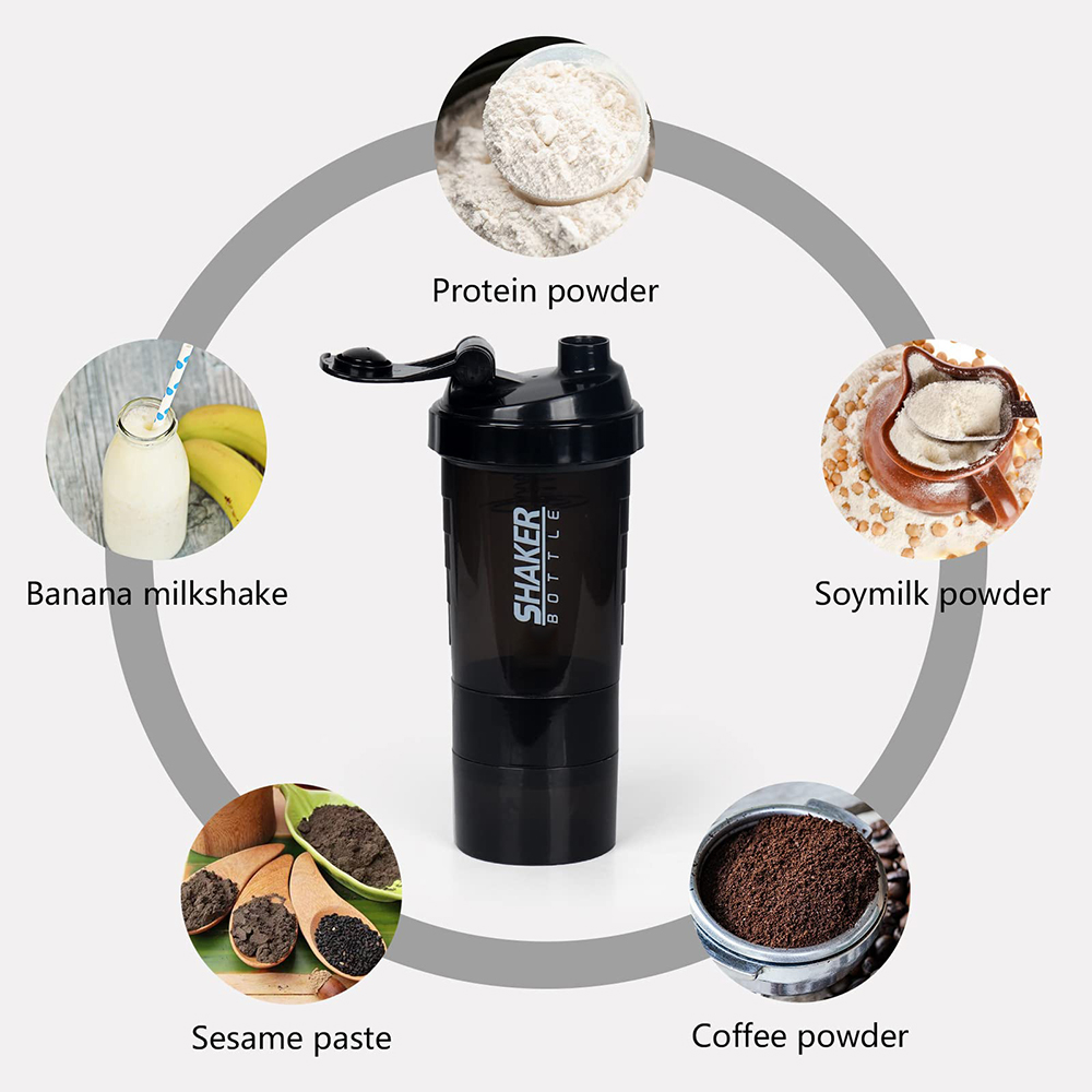 3 lớp Shaker protein Chai Bột  - đánh giá và giá Whey Protein Isolate